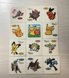 ポケモンパン　シール　12枚　まとめ売り