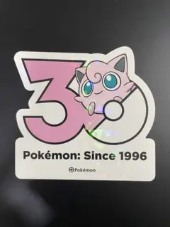 ポケモン 30周年記念ステッカー 