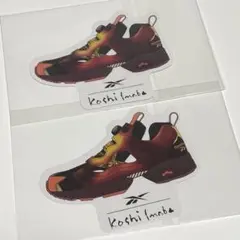 リーボック ノベルティステッカー 2枚セット