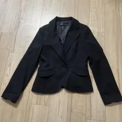 ブラックブレザー シングルボタン