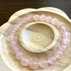 天然石❣️パワーストーン❣️ローズクォーツ❣️ブレスレット❣️おまけ付き❣️匿名配送