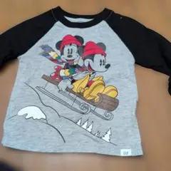 baby GAP Disney ミッキー 長袖Tシャツ 12-18ヶ月