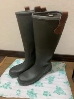 LE CHAMEAU ルシャモー レインブーツ 長靴 ガーデニング37 24cm - メルカリ
