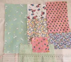 1114C ビンテージ　ハギレセット