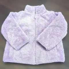 UNIQLO フリースジャケット 120 パープル