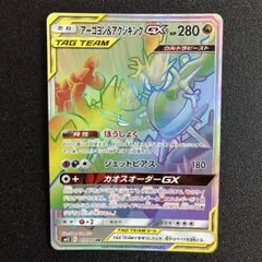 ポケモンカード アーゴヨン&アクジキングGX HR