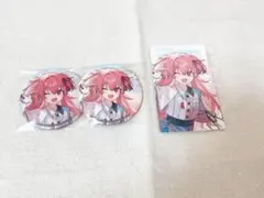 プロジェクトセカイ 桃井愛莉 缶バッジ サンリオコラボ - メルカリ