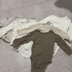 H&M ベビー ロンパース 5枚セット 68cm