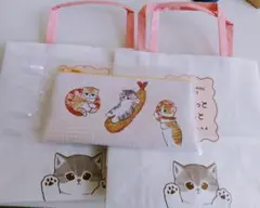 値下げ♡mofusand 猫ポーチとギフトバッグセット