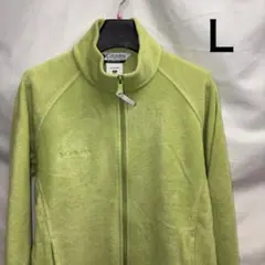 Columbia フリースジャケット ライムグリーン　Ｌ