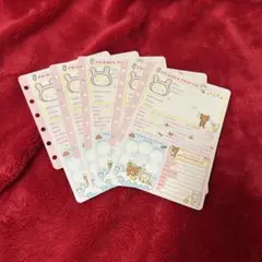 プロフィール帳 キャラクターグッズ