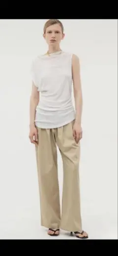 im) perf. Drawcord Pants / Camel 新品38 - メルカリ