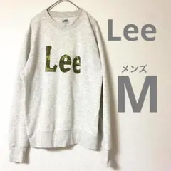 LEE ビッグロゴトレーナー　迷彩　ロンT ゆったり