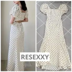 RESEXXY❤️バブルスリーブマーメイドワンピース