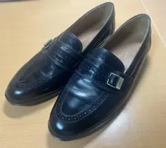 サンローラン ローファー ブラック レザー