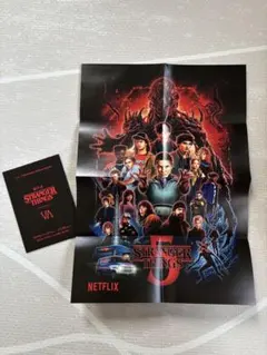 【非売品】 ストレンジャーシングス　ポップアップ限定　ミニポスター　2枚セット