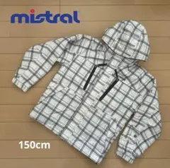 mistral チェック柄 フード付きスキー、スノーボードウエア　サイズ150
