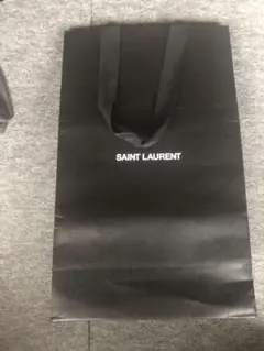 SAINT LAURENT ショップ袋 黒