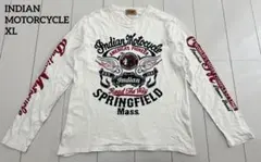 XL INDIAN MOTORCYCLE 長袖Tシャツ プリントシャツ 袖プリのサムネイル