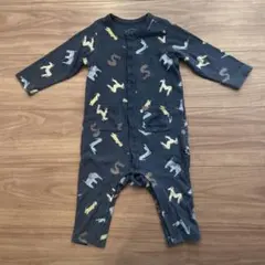 gelato pique 動物柄ロンパース 70cm