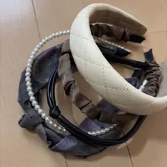 ヘアバンド・カチューシャ5点セット