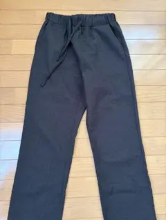 カジュアルパンツ ブラック ウエストゴム