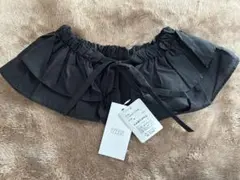 新品　フリルツケエリ LOWRYS FARM ローリーズファーム付け襟 ブラック