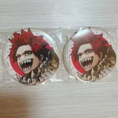 ジャンプGIGA ヒロアカ 新十傑 缶バッジ キャラカード 切島鋭児郎