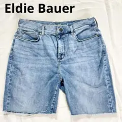 Eldie Bauer ライトブルー デニム ショートパンツ サイズ10 古着のサムネイル