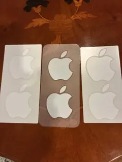 Apple ロゴステッカー 2×3枚セット