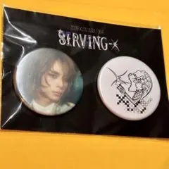 XLOV Serving-X 東京 限定 キーリング 缶バッジ ハル
