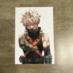僕のヒーローアカデミア　爆豪勝己ポストカード