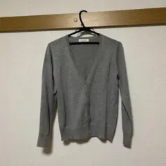 グレーカーディガン　レディースMサイズ
