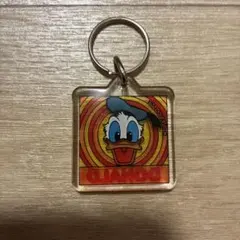 ドナルド　キーホルダー　レトロ　レア　ミッキーマウス　ミッキー　ディズニー