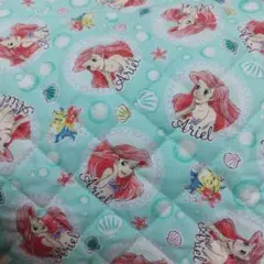 アリエル キルティング生地 ミントグリーン