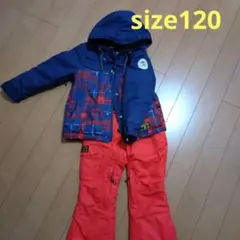 ななな様用☆スノーウエアー　Scream子ども用防寒ウェア ネイビー/レッド