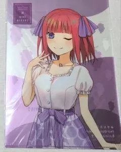 五等分の花嫁　中野二乃　クリアファイル　ポニーキャニオン　フルーツ