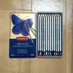 DERWENT METALLIC 色鉛筆 12色セットのサムネイル