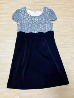 SWEET MOMMY ワンピース ネイビー M フォーマル マタニティのサムネイル