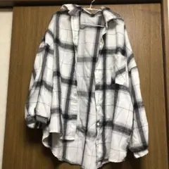 【美品】GRL オーバーサイズチェックシャツ