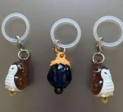 ハイキュー!! フクロウ 影山飛雄 キーホルダー 3点セット