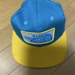 THE NORTH FACE スナップバックキャップ 青 黄