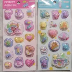 【正規品】ケアベア　ポップデコパーティー　わたあめカプセルシール