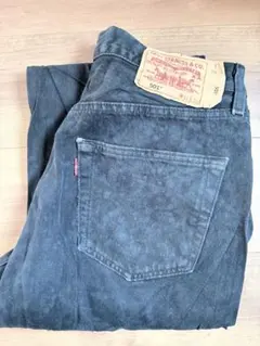 希少 EURO Levi's 501 後染めブラック W31 L30 ユーロ