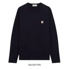 【最安値‼️】MAISON KITSUNE フォックスヘッドロゴ ロンT 長袖