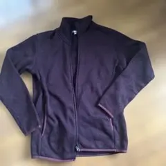 UNIQLO フリースジャケット ボルドー Lサイズ