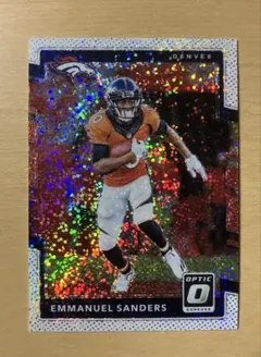 NFL EMMANUEL SANDERS WHITE SPARKLE OPTIC