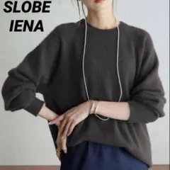SLOBE IENAアンゴラ シャギーニット