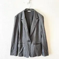 ✨未使用✨タグ付☆【ラモワールドゥリュクス】ジャケット 綿混 バックスリット F