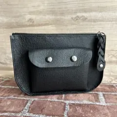 レザークラフト ハンドメイド　ポーチ